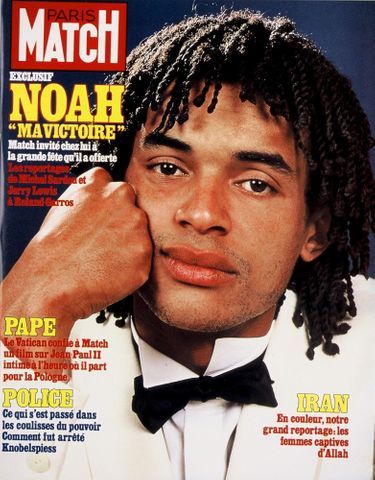 Le 17 juin 1983, Paris Match célèbre en une la victoire de Noah.
