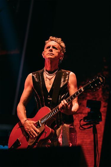 Martin Gore lors du concert de Depeche Mode à Lille le 22 juin 2023.