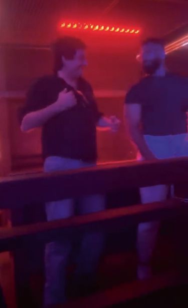 Un extrait de la vidéo qui a créé la polémique. Les images de Palmade auraient été tournées dans la nuit du 24 au 25 juin à l’Ultra Klubs, une boîte de Bordeaux