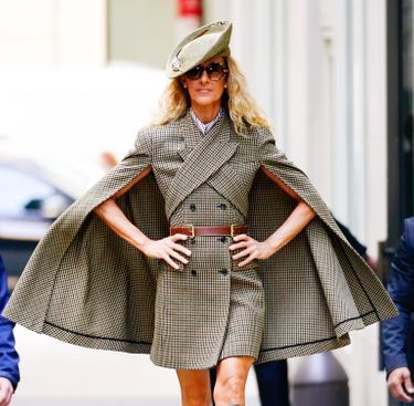 Céline Dion apparaissait souvent lors des défilés de mode. Ici en mars 202à à New York.