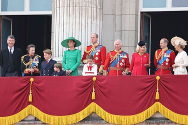 Depuis son accession au trône, le roi Charles III privilégie les membres actifs de la couronne, comme ici, lors de la cérémonie Trooping the Colour, à Londres, le 17 juin 2023.