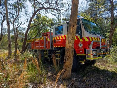 Dans la région de Sydney, les pompiers se préparent à affronter les feux de forêts ce mardi 19 septembre 2023.