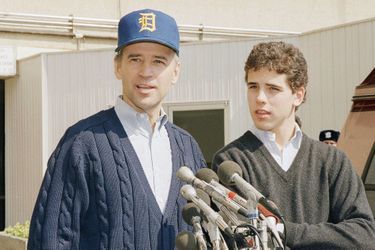 Hunter et Joe Biden en 1988.
