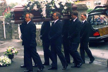 Les obsèques de Jill Dando le 21 mai 1999.
