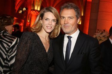 Stephane Delajoux i Julie Andrieu podczas wieczoru w Paryżu w 2020 r.