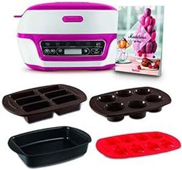 Machine à Gâteaux Oursons ScrapCooking - Plaque Anti-adhésive - Recette Incluse - 360W
