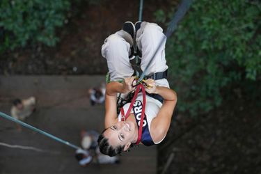 Miss Corse, Sandra Bak
Camp Canope 
Voyage de preparation pour l'election de Miss France 2024 en Guyane du 19 au 28 novembre dont l'election se deroulera le 16 decembre en direct sur TF1. Cayenne, FRANCE - 21/11/2023

CREDITS OBLIGATOIRES : Air Caraibes, Comite du tourisme de Guyane, Mercure Kourou Ariatel//MISSFRANCESIPA_1047048/Credit:Laurent VU/SIPA/2311221456