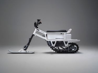 MoonBikes is the first electric snowmobile