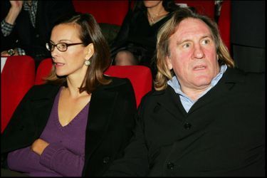 Carole Bouquet et Gérard Depardieu ont vécu une histoire d'amour entre 1996 et 2005. Ici, en 2004.