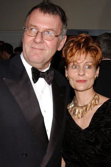 Tom Wilkinson et sa femme Diana Hardcastle à Londres en 2002.