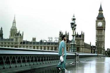 Cillian Murphy dans le film « 28 jours plus tard » (2002), de Danny Boyle