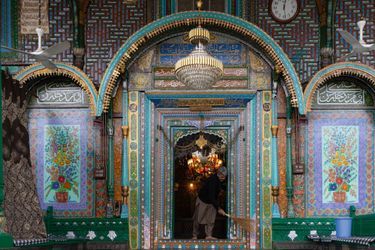 Shah-e-Hamdan Shrine Ã  Srinagar