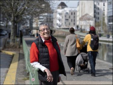 Arlette Laguiller, figure historique de Lutte ouvriÃ¨re , 83 ans, figurera symboliquement sur la liste de son parti aux Ã©lections europÃ©ennes. Dans le quâarien de Pantin, prÃ¨s du Canal de lâOurcq.