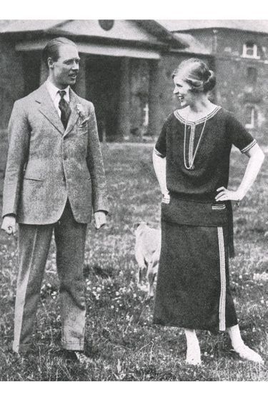 Cynthia Hamilton avec son mari Albert Spencer, en 1924