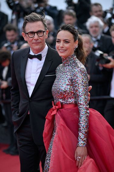 Michel Hazanavicius et Bérénice Bejo lors de la 75ème édition du Festival de Cannes 