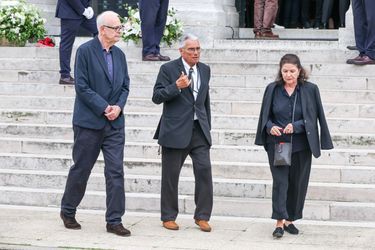 Jean-Marie Périer aux obsèques de Françoise Hardy, le 20 juin, au Père-Lachaise.