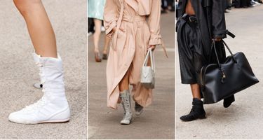 The Stella McCartney x Adidas collaboration at the Stella McCartney fashion show in Paris.