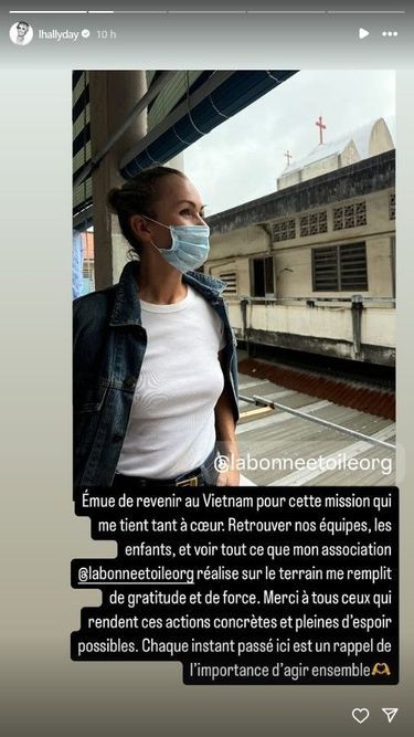 Lticia Hallyday enfin de retour au Vietnam : premires images pleines  d'motion