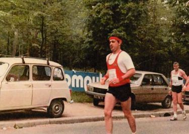 L’agent immobilier Dominique Pelicot lors d’une course à pied en 1991. Il entame une reconversion professionnelle l’année suivante.