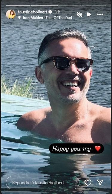 Faustine Bollaert : son message pour l'anniversaire de Maxime Chattam