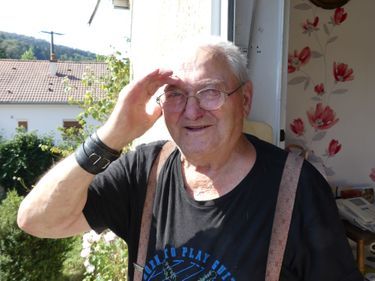 René Jacob during an interview in 2020. At the time, he defended his brother Marcel and his sister-in-law Jacqueline