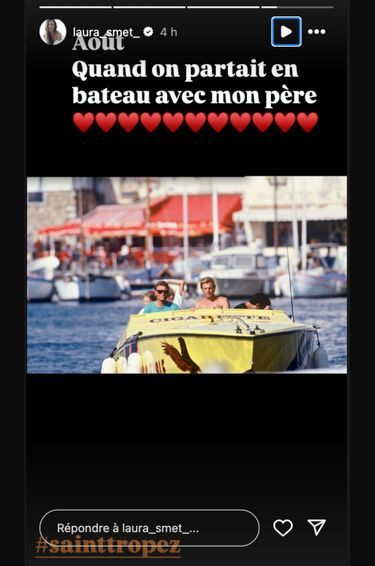 Laura Smet : souvenir de Saint-Tropez avec son père Johnny Hallyday