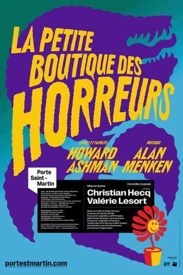 «La petite boutique des horreurs», à partir du 12 septembre, au théâtre de la Porte Saint-Martin (Xe ).