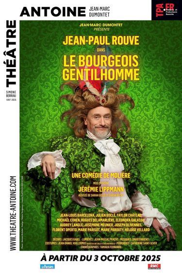 «Le bourgeois gentilhomme», de Molière, mise en scène Jérémie Lippmann, au théâtre Antoine, Paris Xe , jusqu’au 1er février.
