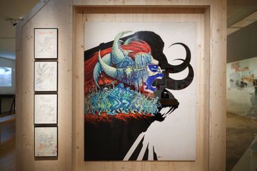 Dessins préparatoires de «La Guerre du Feu» de Jean-Jacques Annaud.