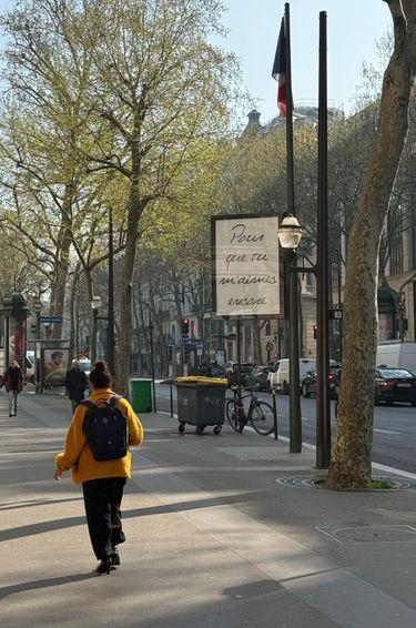 Un mystérieux panneau