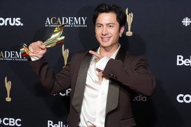Hudson Williams crowned best actor in Canada.