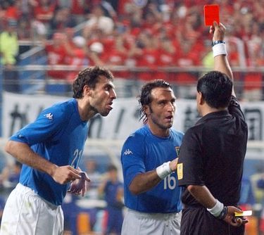 Toute la frustration italienne.
