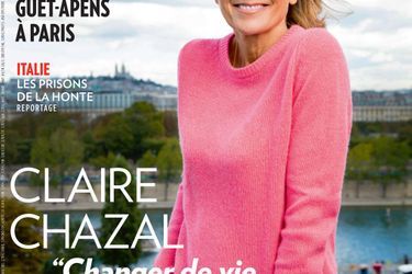 Claire Chazal en une de Paris Match n°3516