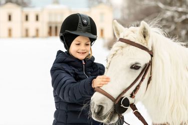 La princesse Estelle de Suède. Photo diffusée pour son 7e anniversaire, le 23 février 2019