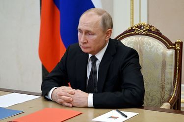 Vladimir Poutine, le 18 février 2022.