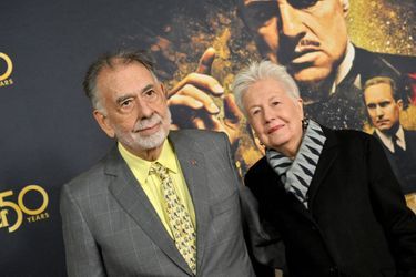 Francis Ford Coppola et sa femme Eleanor le 22 février 2022 à Los Angeles.