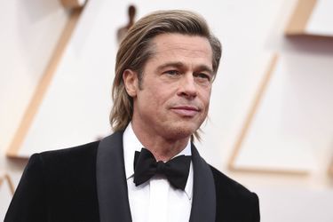 Brad Pitt à Los Angeles en février 2020. 