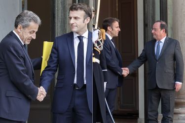 Nicolas Sarkozy et François Hollande ont été reçu tour à tour à l&#039;Elysée par Emmanuel Macron. 