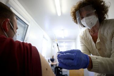 Vaccination contre le Covid-19 à Vienne, en Autriche.