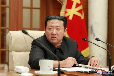Kim Jong Un le 19 janvier 2022.