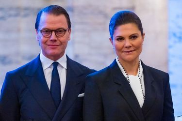 La princesse héritière Victoria de Suède et le prince Daniel, le 27 janvier 2022 