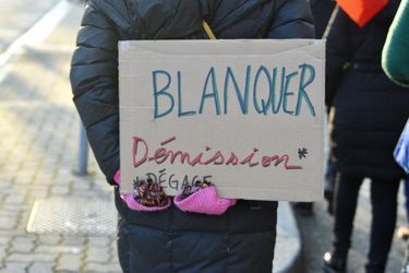  Ici à Strasbourg lors de la grève du jeudi 13 janvier. 