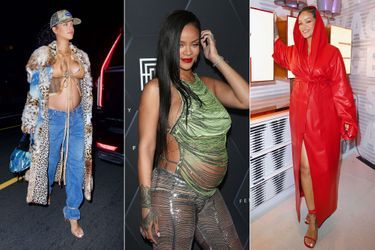 Les looks de grossesse de Rihanna