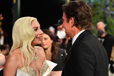 Lady Gaga et Bradley Cooper aux SAG Awards à Los Angeles le 27 février 2022