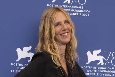 Sandrine Kiberlain à Venise le 10 septembre 2021. 