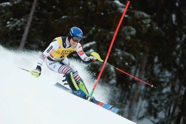Clément Noël, l&#039;espoir français du slalom, vainqueur à Val d&#039;Isère en décembre 2021.