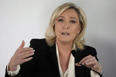 Marine Le Pen, le 18 janvier 2022.