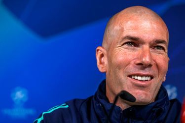 Zinédine Zidane en février 2020.