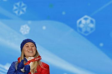 Tess Ledeux, médaille d'argent en ski Big Air.