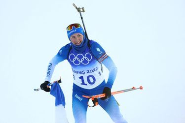 Justine Braisaz-Bouchet a remporté la mass start vendredi en biathlon.